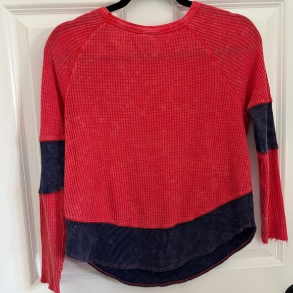 Free People Long Sleeve Blouse Size XS - Picture 2 of 3